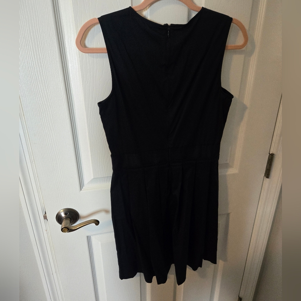 Theory Basic Navy Ruffled Dress - Versatile Women… - image 3